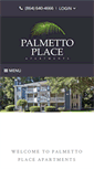 Mobile Screenshot of palmettoplaceapartments-prg.com