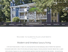 Tablet Screenshot of palmettoplaceapartments-prg.com
